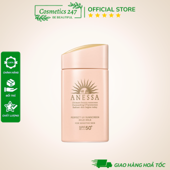 Kem Chống Nắng Anessa Mild Milk Spf 50+ Pa++++ 60ml