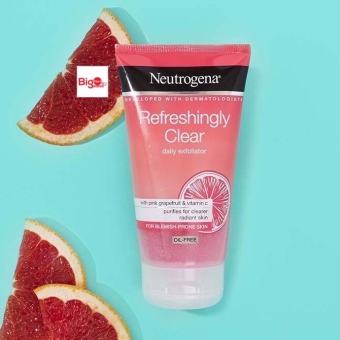 Sữa rửa mặt Neutrogena Refreshingly Clear Daily Exfoliator 150ml