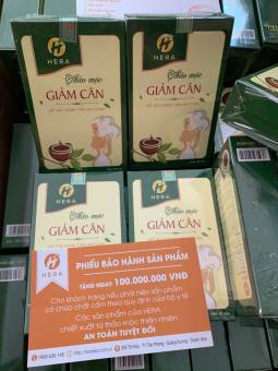 Trà Giảm cân Hera Plus dạng viên kèm phiếu bảo hành [KÈM VIDEO]