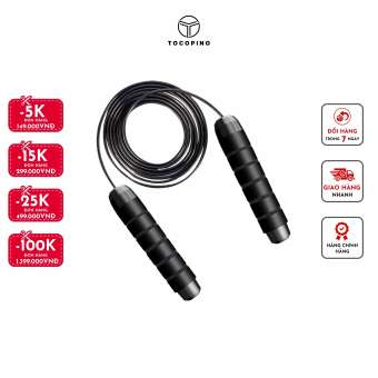 Dây nhảy thể thao lõi thép, tay cầm chống trượt J901 Dây chống nước, cách điện, độ bền cao đảm bảo không méo mó