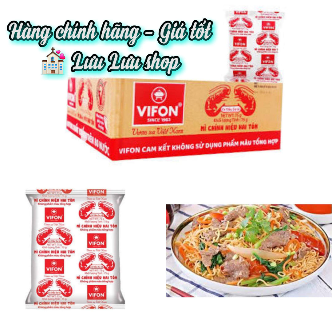 Thùng mì giấy vifon 30 gói *75g