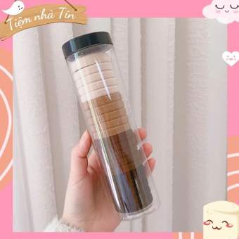 Set 20 Dây Thun Buộc Tóc, Dây Buộc Tóc, Dây Cột Tóc, Thun Cột Tóc Mềm Mại Kèm Hộp Đựng Trong Suốt Có Mix Màu Tiệm Nhà Tin