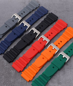 Dây Đeo Đồng Hồ Silicon Vòng Đeo Tay Silicon Thay Thế Lặn Seiko 007, Dây Đeo Cổ Tay 20Mm 22Mm, Đồng Hồ Dây Đeo Cao Su Chống Nước Phụ Kiện