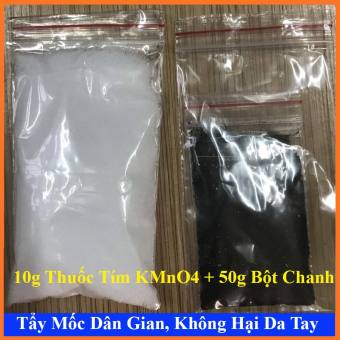 Tẩy Mốc Quần Áo Tím + Bột Chanh Dân Gian Đánh Bay Mốc và Ố Vàng