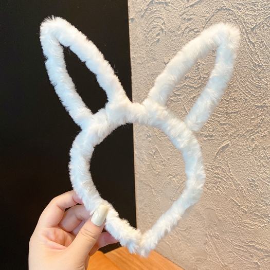 Bờm Tóc Lông Tai Thỏ Gấu Dễ Thương Cute Phong Cách Hàn Quốc
