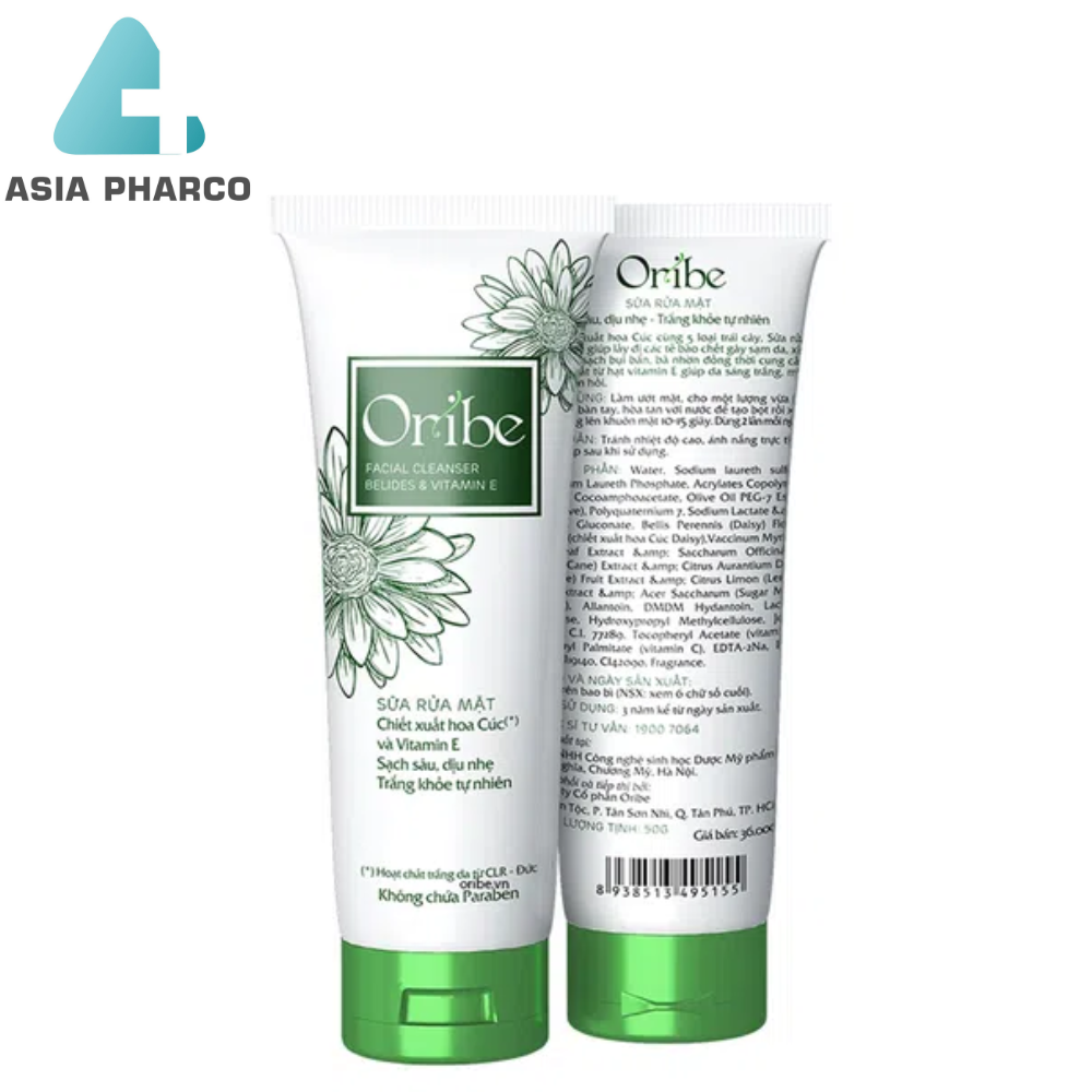 Sữa rửa mặt tạo bọt sạch sâu oribe 100g