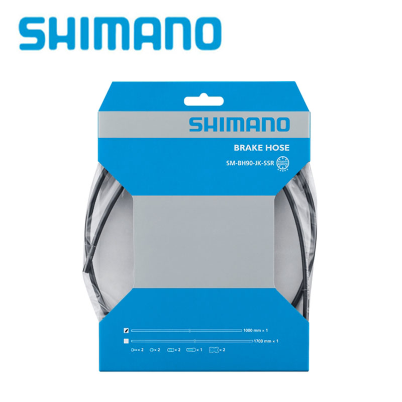 Shimano sm-bh90-sb sm-bh90-ss sm-bh90-jk ống phanh m395 m596 m615 m8000 m9000 xt xtr phanh đĩa ống phanh bộ dây dẫn nhiên liệu 1000mm 1700mm bh90-ss bh-90-sb phụ tùng xe đạp phụ kiện xe đạp