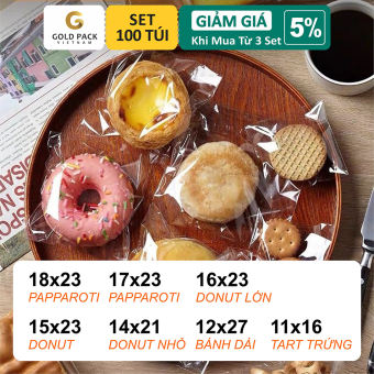 Túi OPP Dán Keo - Set 100 Túi [Gold Pack Viet Nam]