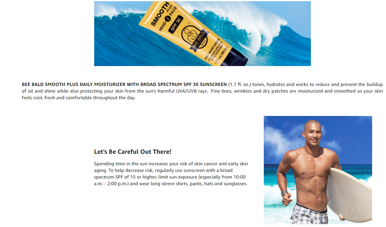 bee bald smooth plus