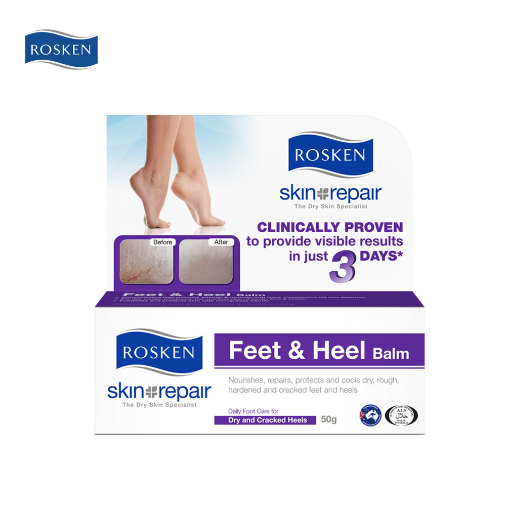 Gel dưỡng gót chân & ngăn ngừa chai sạn Rosken Feet&Heel balm
