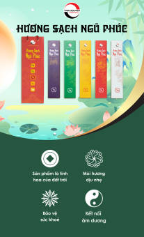 Hương Sạch Ngũ Phúc - Phong Thủy Tam Nguyên