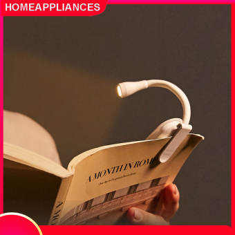 Đèn ngủ Mini LED Sách có thể điều chỉnh Clip 360° Đèn bảo vệ mắt Flip Study có thể sạc lại 3 màu để đọc sách phòng ngủ du lịch