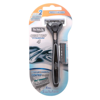 Dao Cạo Râu SCHICK QUATTRO TITANIUM 4 lưỡi