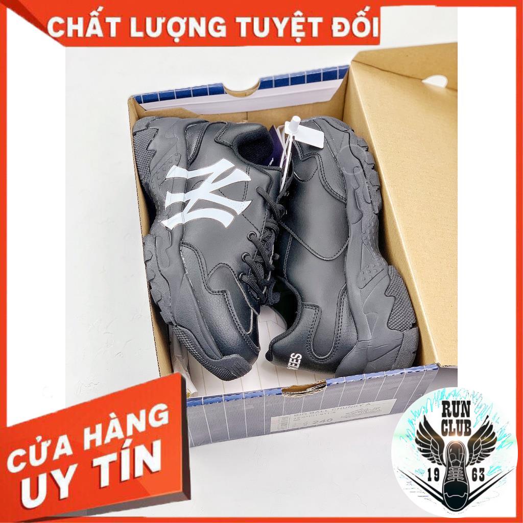 [VIDEO ẢNH THẬT+HỘP BẢO VỆ+FREESHIP] giầy thể thao MLB NY đen thời trang nam nữ