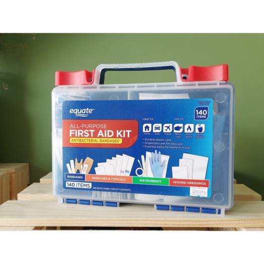 Bộ sơ cứu thương Equate First Aid Kit 140 món