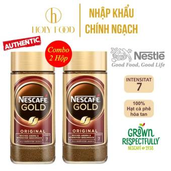 Cà phê hòa tan cao cấp Nescafe Gold Blend 200gram Nhập Khẩu Châu Âu
