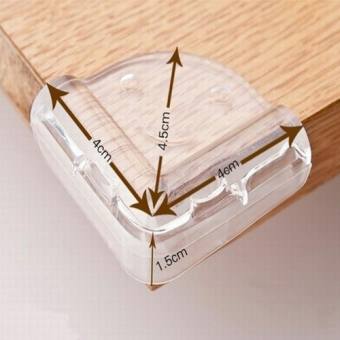 Bịt góc bàn silicon, bọc che cạnh bàn, chống va đập, an toàn cho bé, tặng kèm keo dán