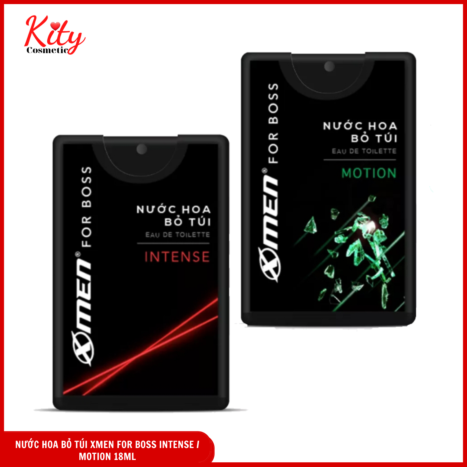 Nước hoa x-men for boss 18 ml Motion /intense hương thơm lịch lãm