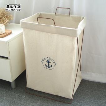 XINLANYASHE giỏ giặt, giỏ đựng quần áo riêng, giỏ đựng quần áo riêng, giỏ đựng quần áo, giỏ đựng quần áo, giỏ đựng quần áo, giỏ đựng quần áo, giỏ đựng đồ giặt riêng, túi vải Giỏ sắt có thể gập lại không thấm nước bẩn, giỏ đựng quần áo giỏ đựng đồ lớn