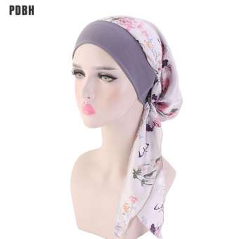 Khăn Trùm Đầu Ung Thư Cho Nữ Mũ Trị Rụng Tóc Khăn Xếp Buộc Sẵn Khăn Rằn Mới