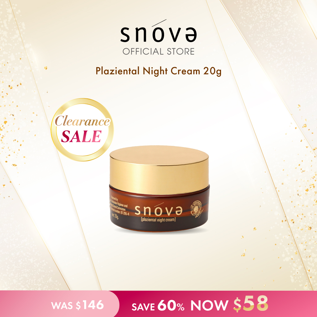 Snova Official Store: Plaziental Night Cream & Day Cream Spf10