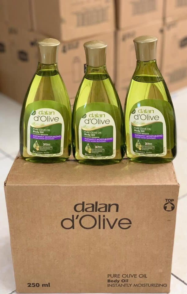 Lịch sử giá 01 chai tinh dầu dưỡng da massage toàn thân dalan d'olive 250ml  cập nhật 2/2024 - Mua Thông Minh