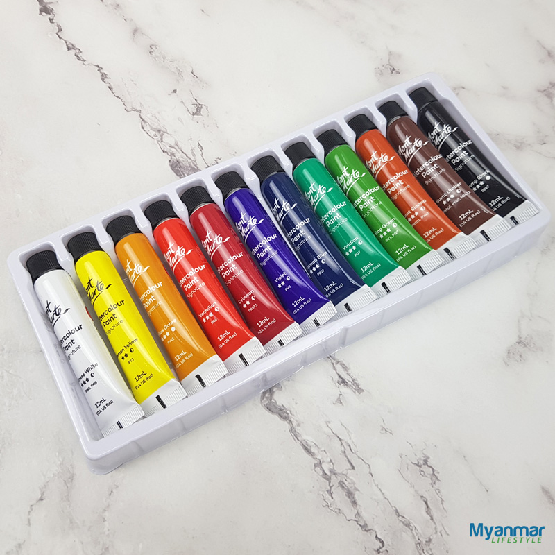 NET)M&G Acrylic Marker Set / 12 colors