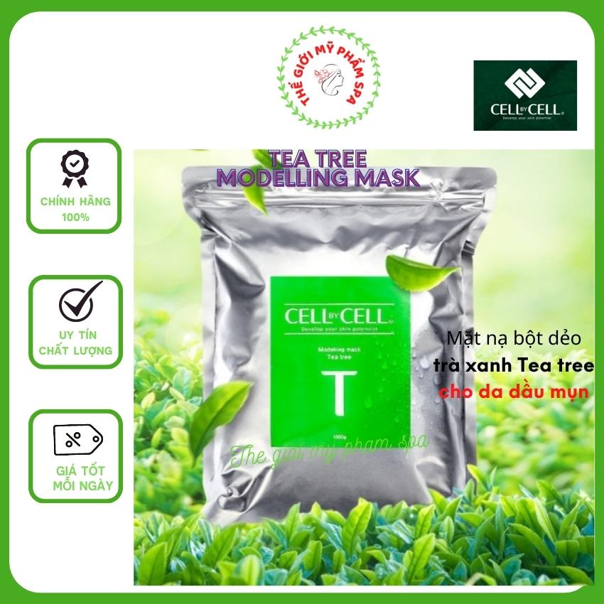 [CELL by CELL] Mặt nạ bột dẻo trà xanh cho da dầu mụn Tea Tree Modelling Mask Cell by Cell | Thegioimyphamspa