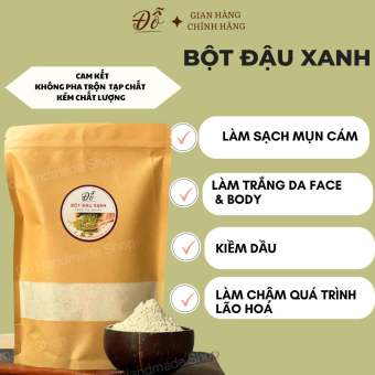 100G 250G bột đậu xanh Handmade nguyên chất 100% Handmade