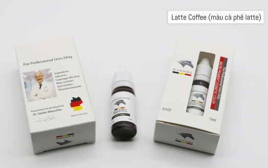 Mực Phun Xăm Black Horse 12 ml Của Đức - 28 Màu Đầy Đủ