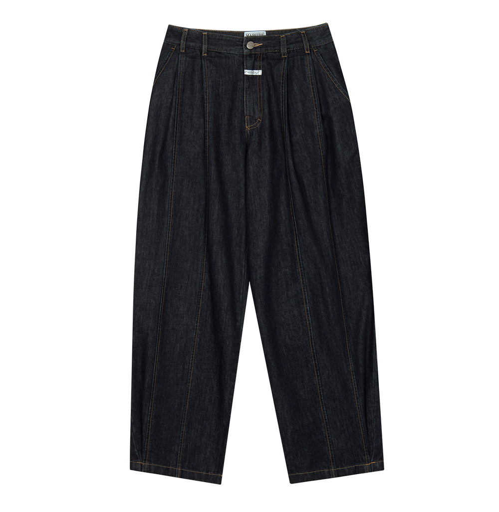 MARITHE FRANCOIS GIRBAUD M Tuck Wide Denim Pants Мужские джинсы - 2 цвета (Новинка 2024 г.)