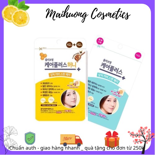 Miếng dán mụn Careplus của Olive Young giảm mụn, độ dính cao, tiện lợi