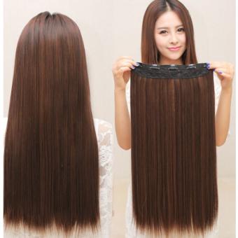Tóc giả nữ - Tóc giả kẹp thẳng a10. 60cm