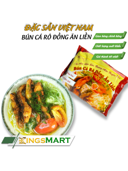 Bún cá rô đồng - Thương hiệu KHÁNH THỌ - Đặc sản Hải Phòng - Kingsmart
