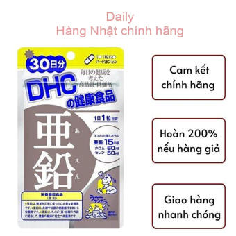 Viên Uống Kẽm Zinc DHC Nhật Bản Daily-04