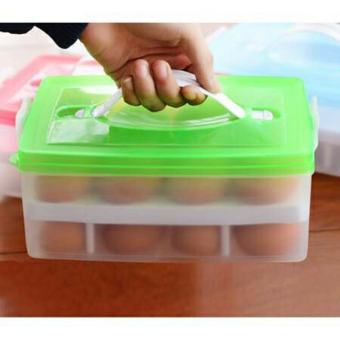 Hộp để trứng - khay đựng trứng 2 tầng 24 quả