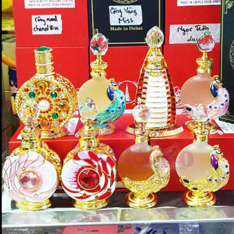 TINH DẦU DUBAI THIẾT KẾ CON CÔNG 15ML HÀNG LƯU HƯƠNG 72H
