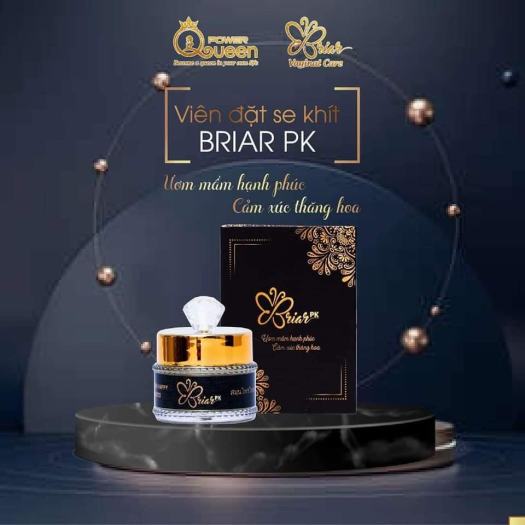 Viên đặt Briar se khít cô bé tặng Xà phòng khử thâm mông PELICAN kèm túi lưới (che tên kín đáo)