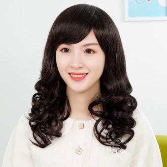 Tóc giả nữ cả đầu xoăn lửng L512 💖FREESHIP💖 tặng lưới chụp, tóc giả nguyên đầu nữ trung niên, tóc giả trung niên, bộ tóc giả cả đầu trung niên, tóc xoăn lửng nữ