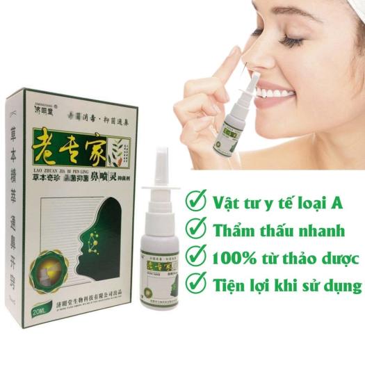 Xịt Xoang Mũi JIMINGTANG 20ml