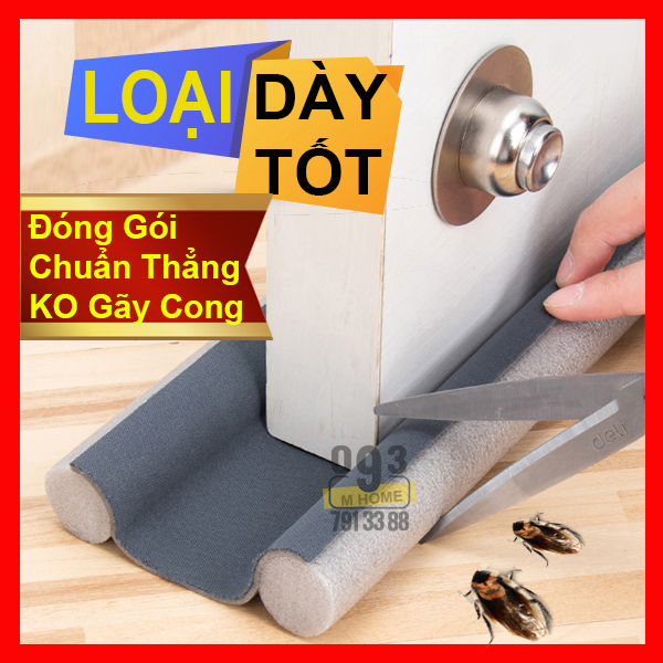 Thanh Nẹp Xốp Chắn Khe Cửa Cách Âm Chống Ồn Chặn Cửa 93 cm