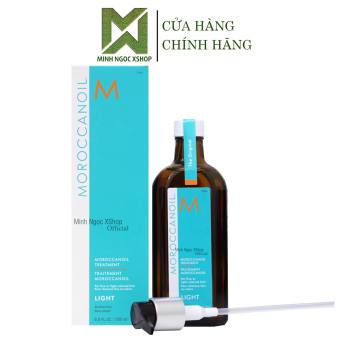 Tinh dầu dưỡng tóc cho tóc màu sáng Moroccanoil Treatment Light 200ML chính hãng