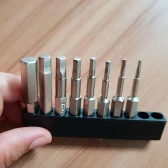 Bộ 8 đầu lục giác dành cho khoan, máy bắn vít