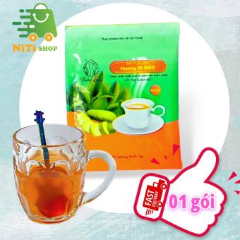 01 gói trà giảm cân bí đao detox NiTishop bí đao giảm cân nhanh trà giảm cân cốt bí xanh