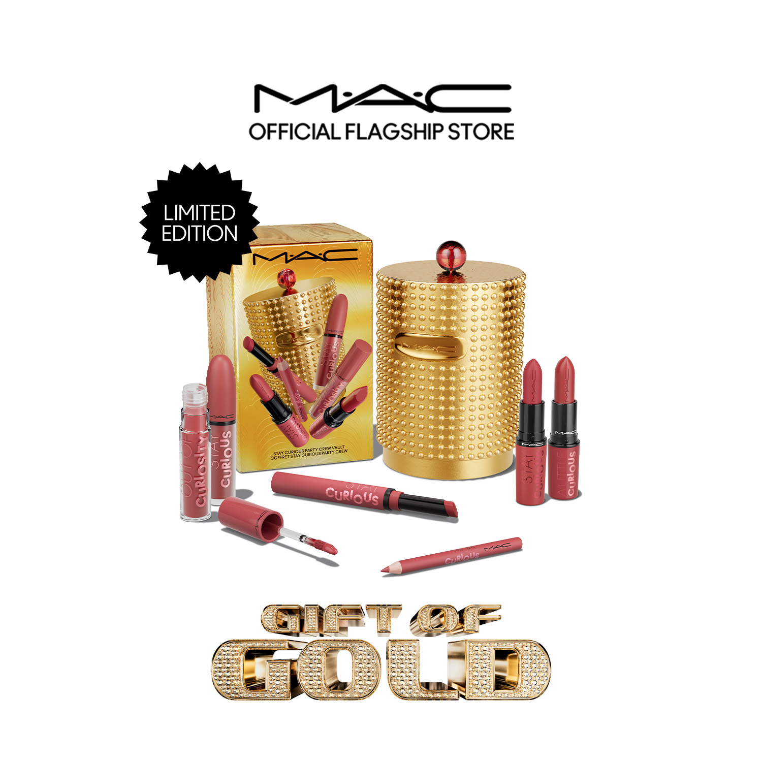 M・A・C(マック) 【数量限定】ステイ キュリアス パーティ クルー