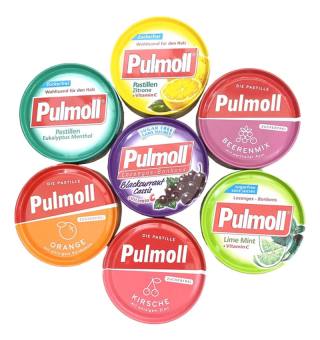 Kẹo ngậm ho không đường Zuckerfrei Pulmoll (50g/hộp)
