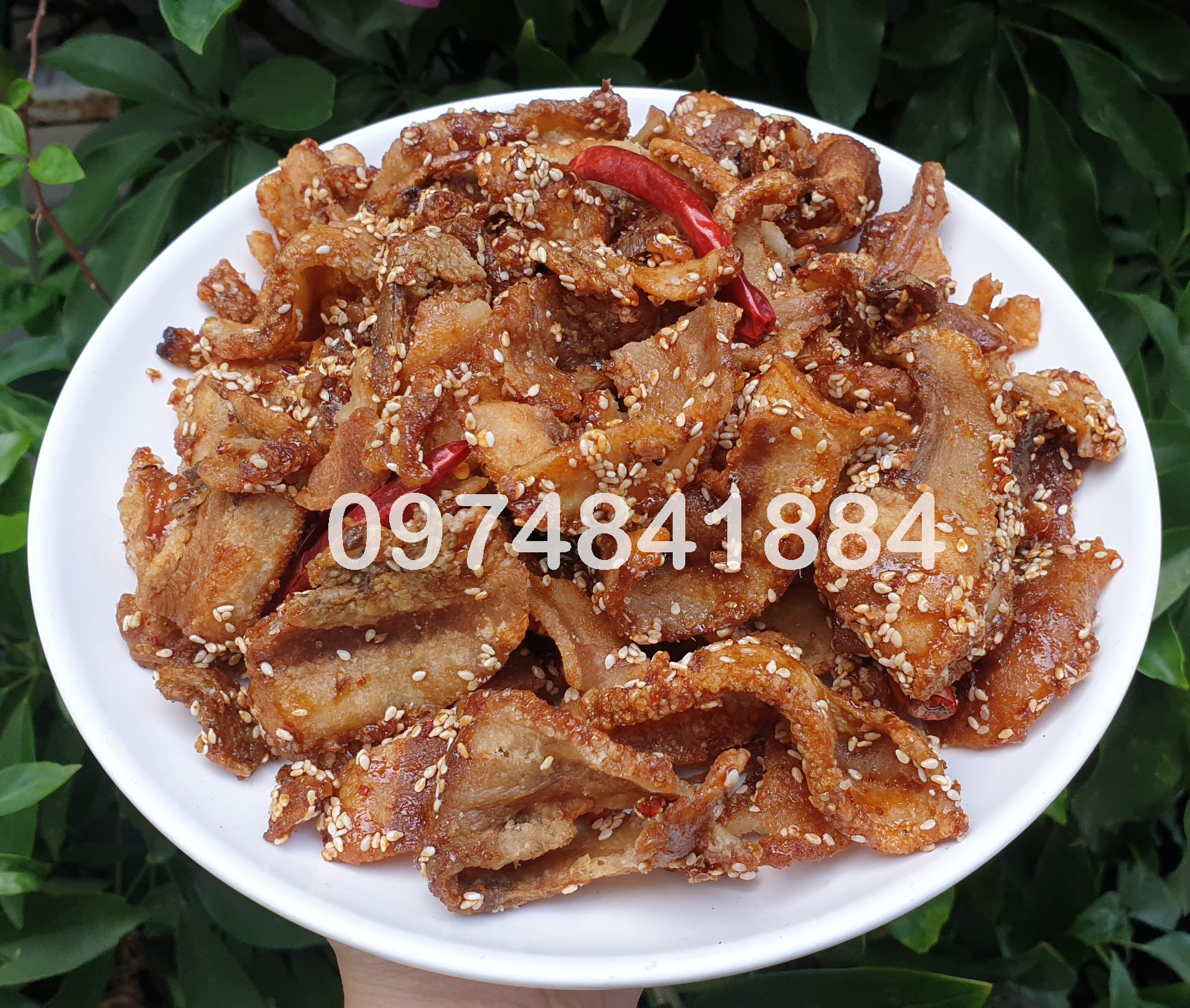 Ba rọi sấy giòn tẩm vị tứ xuyên 1kg/ 500g/ 250g - đồ ăn vặt