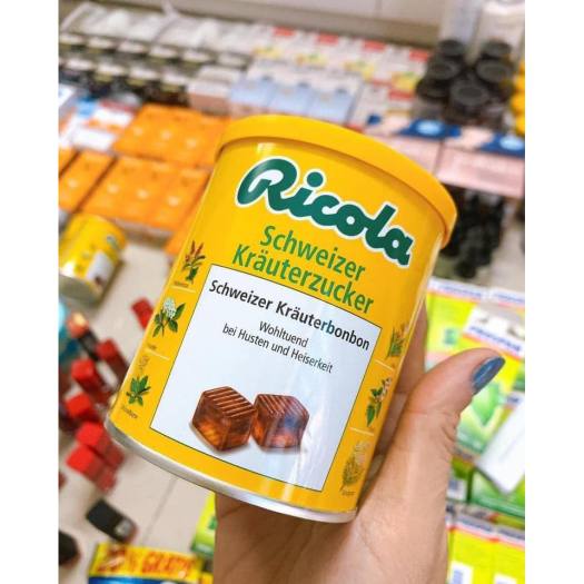 KẸO NGẬM HO RICOLA ĐỨC (250g)