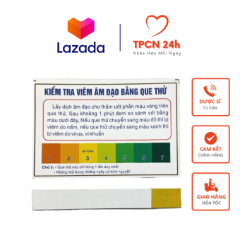 Que thử viêm nhiễm phụ khoa nhanh nhạy - Que test viêm âm đạo
