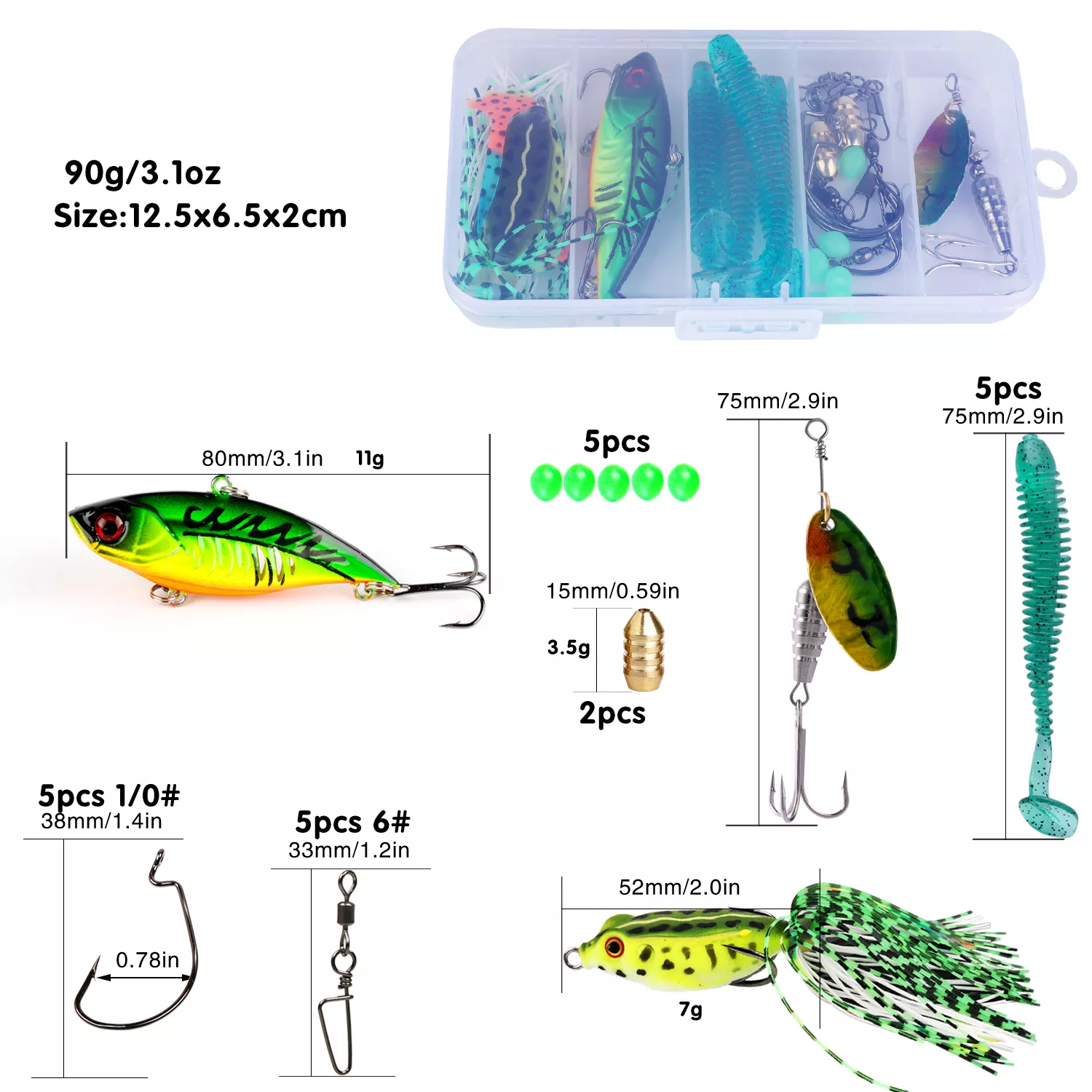 Sougayilang Cần câu cá dòng Lure Kit 1.8-2.4M Telescopic Siêu Nhẹ Carbon  Fishing Rod Và Spinning Reel Fishing Với Lure Hook Phụ Kiện Kit